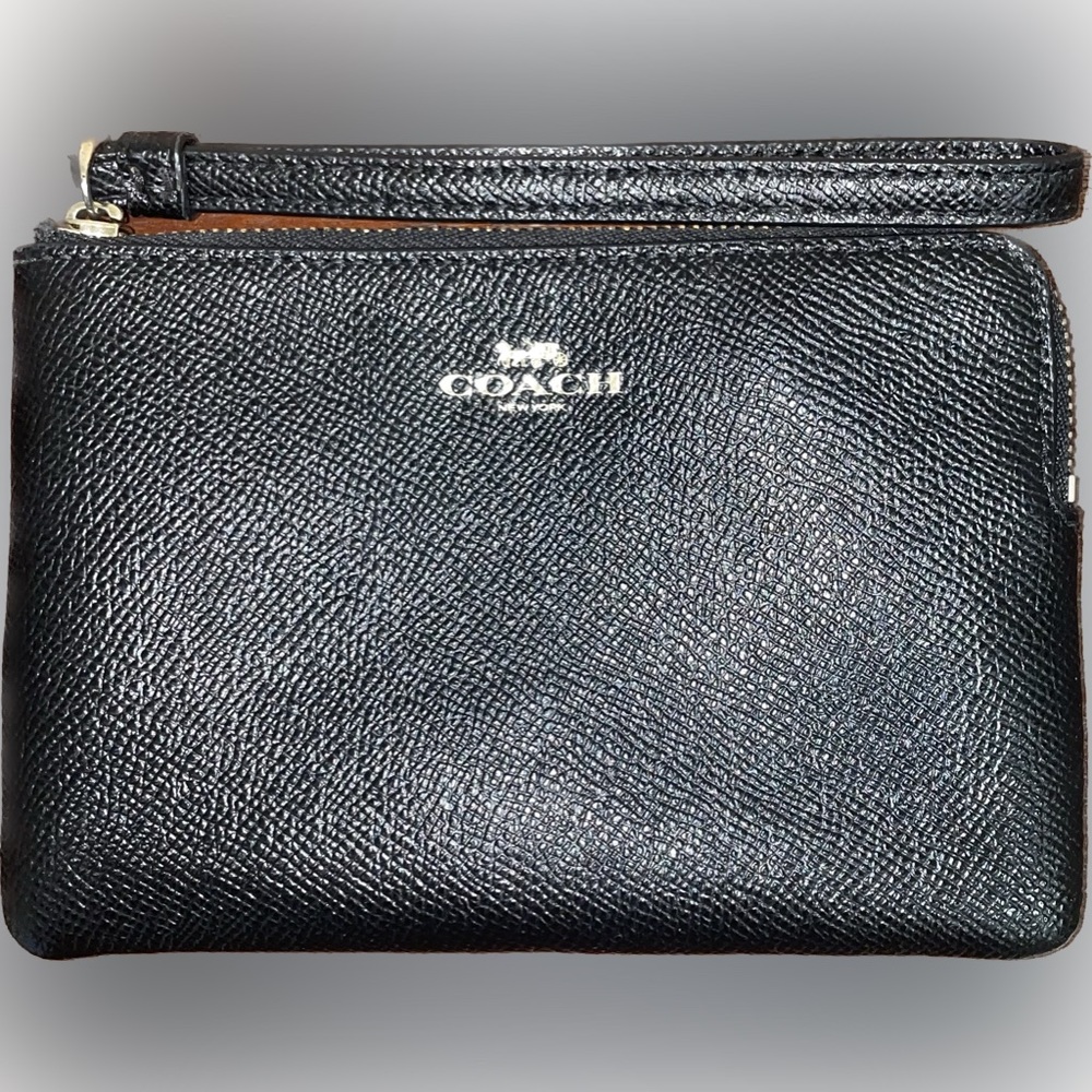 Black Coach Wristlet
